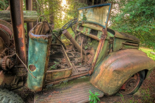 40s Ford Winch Cab  