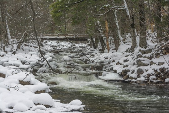 Bridge over Merced River in Yosemite