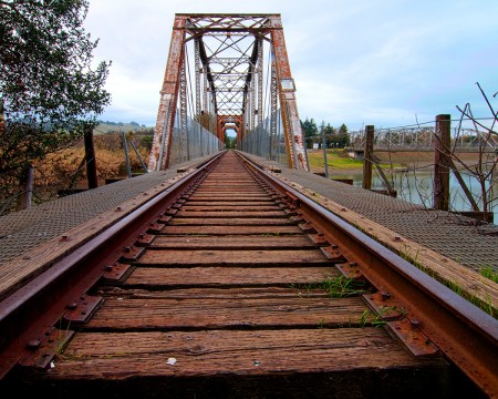 Healdsburg Train Trestle