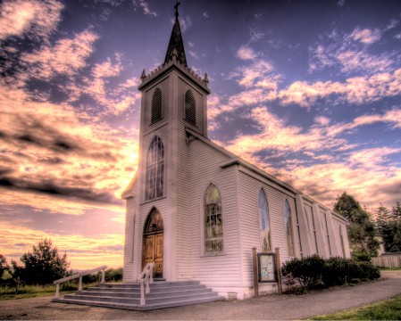 St Theresa Church in Bodega, CA