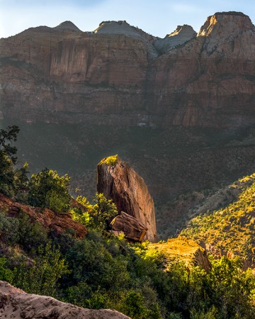 Zion At Sunset