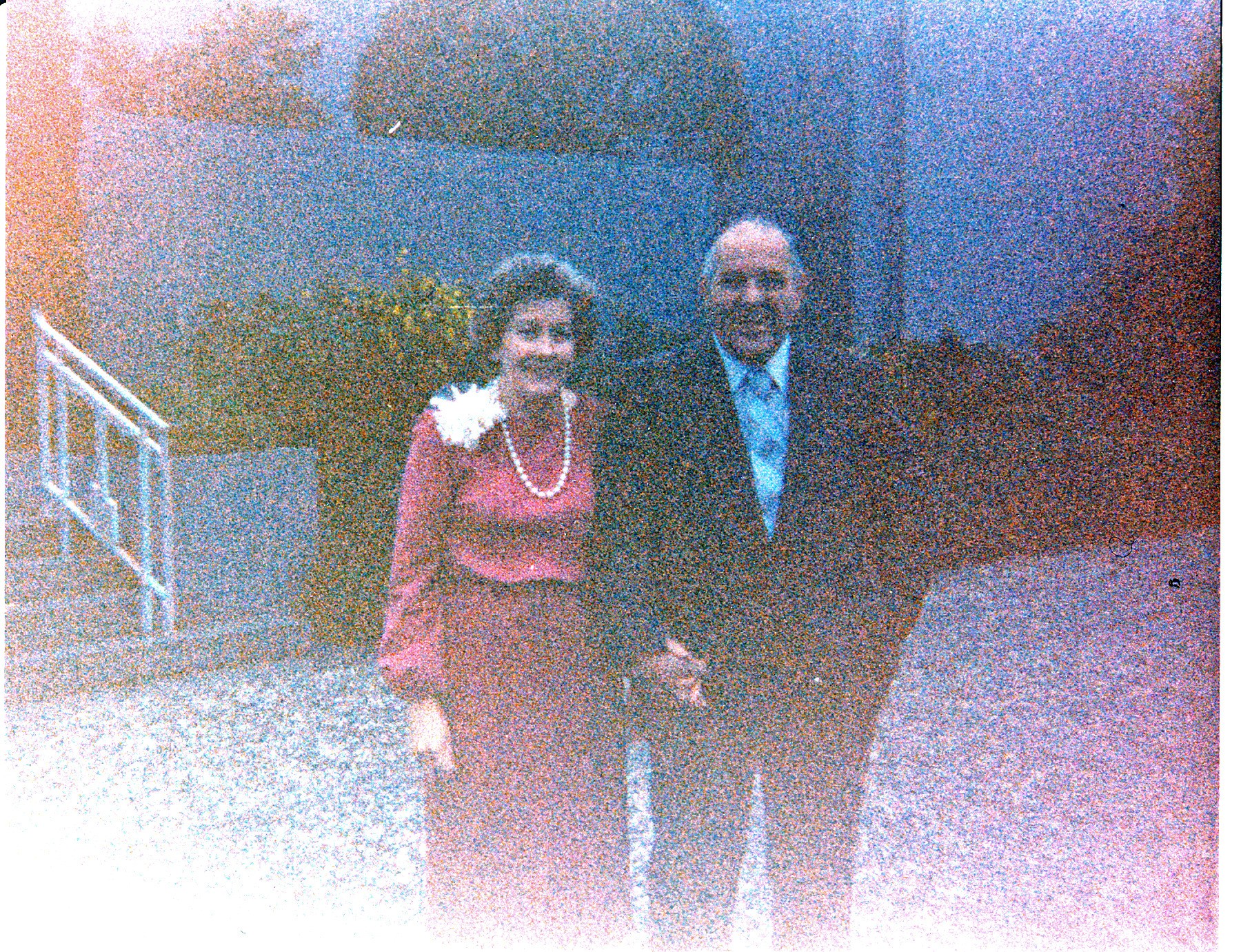 Ramona and Harold at Richard and Trudy's wedding