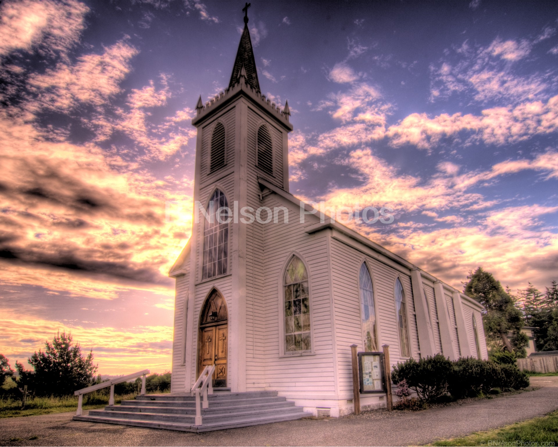 St Theresa Church in Bodega, CA