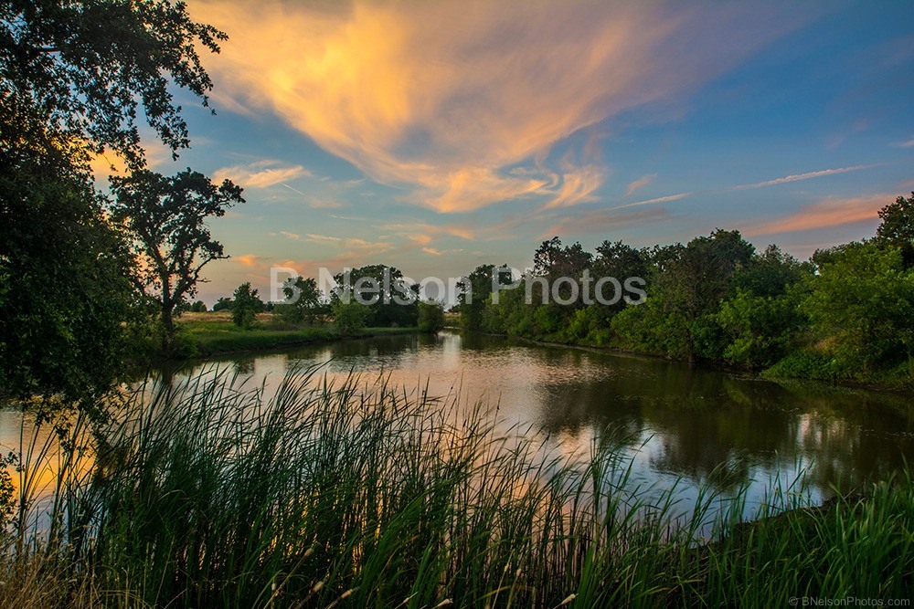 Sunset at the preserve  