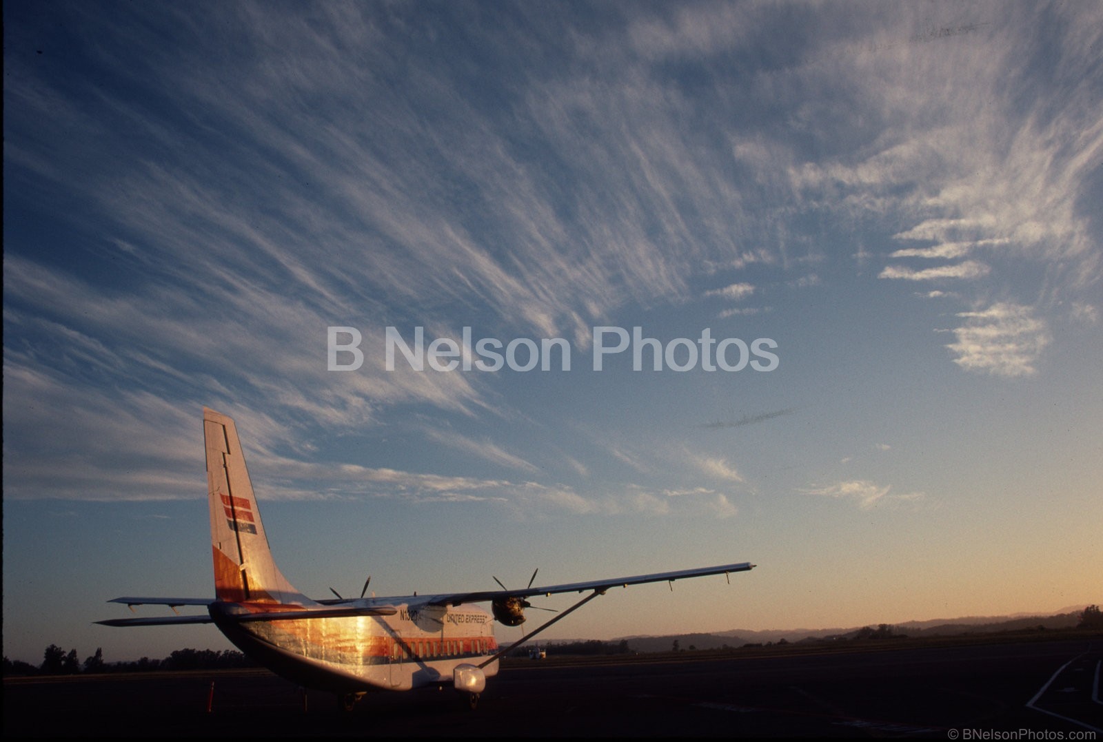 Take-off at Dusk